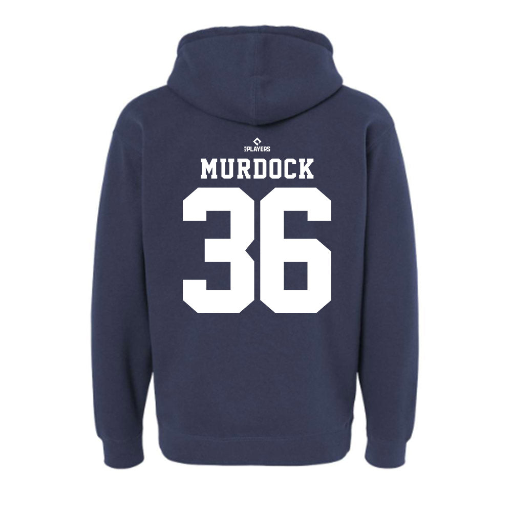 Indianapolis Indians - MILB Baseball : Noah Murdock - Hooded Pullover Sweatshirt-1