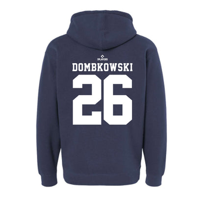 Indianapolis Indians - MILB Baseball : Nick Dombkowski - Hooded Pullover Sweatshirt-1