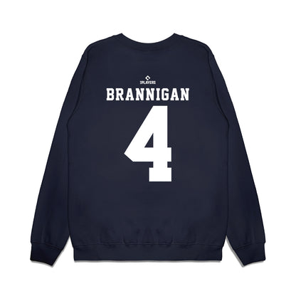 Indianapolis Indians - MILB Baseball : Jack Brannigan - Premium Crewneck Sweatshirt-1
