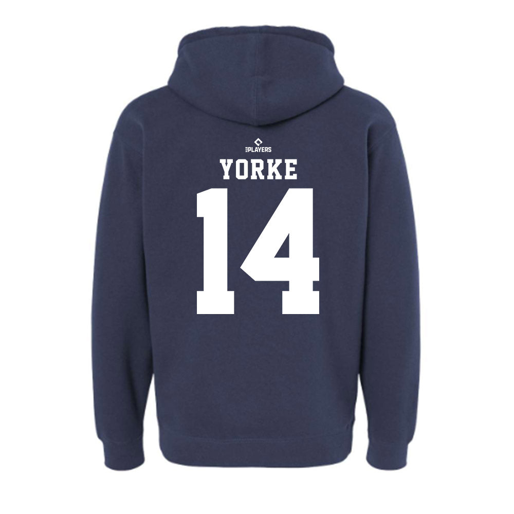 Indianapolis Indians - MILB Baseball : Nick Yorke - Hooded Pullover Sweatshirt-1