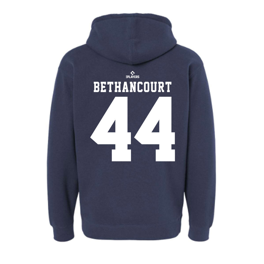 Indianapolis Indians - MILB Baseball : Christian Bethancourt - Hooded Pullover Sweatshirt-1