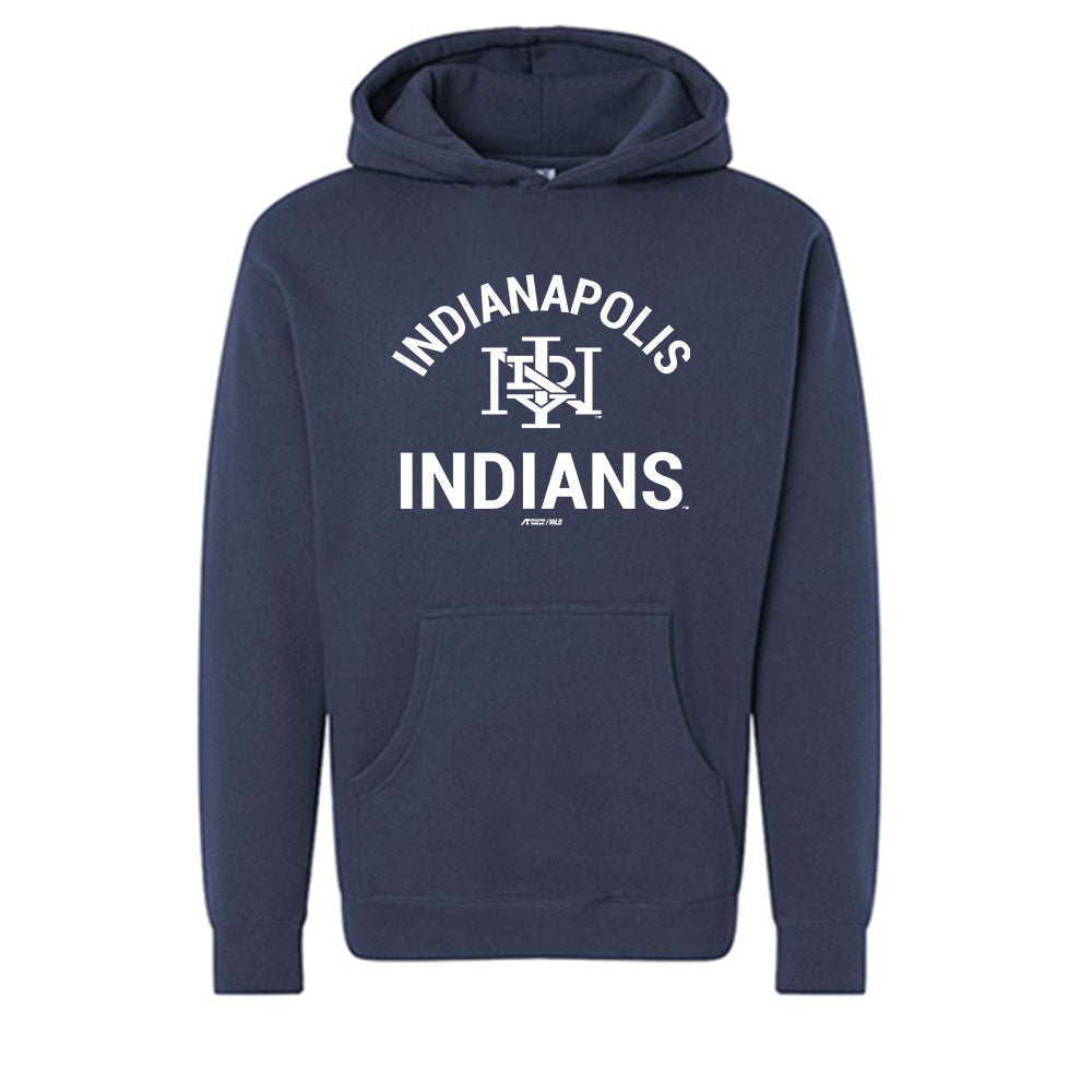 Indianapolis Indians - MILB Baseball : Landon Tomkins - Hooded Pullover Sweatshirt-0