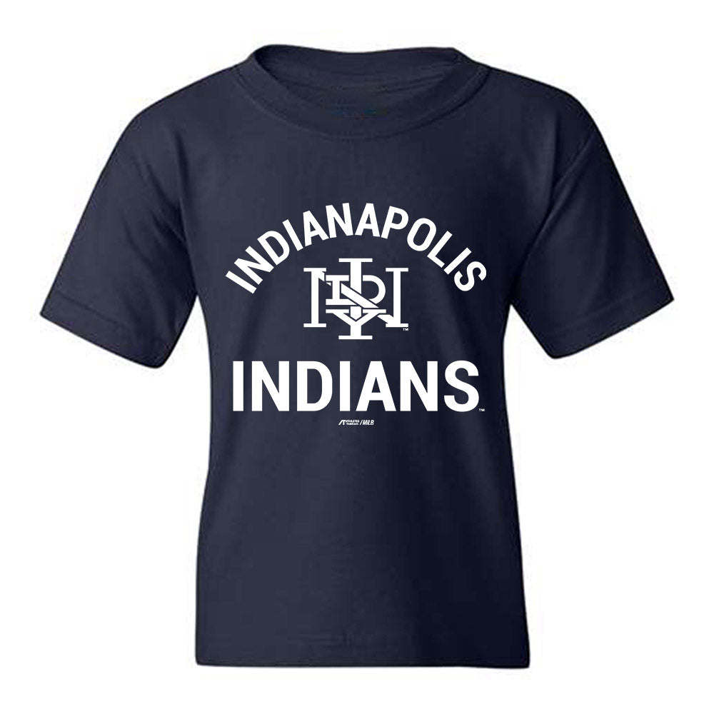 Indianapolis Indians - MILB Baseball : Derek Berg - Youth T-Shirt-0