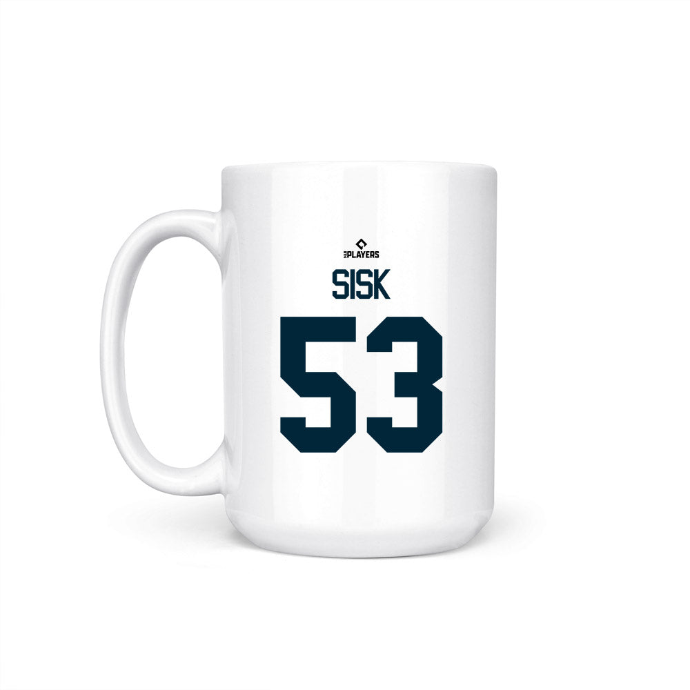 Indianapolis Indians - MILB Baseball : Evan Sisk - Coffee Mug-1
