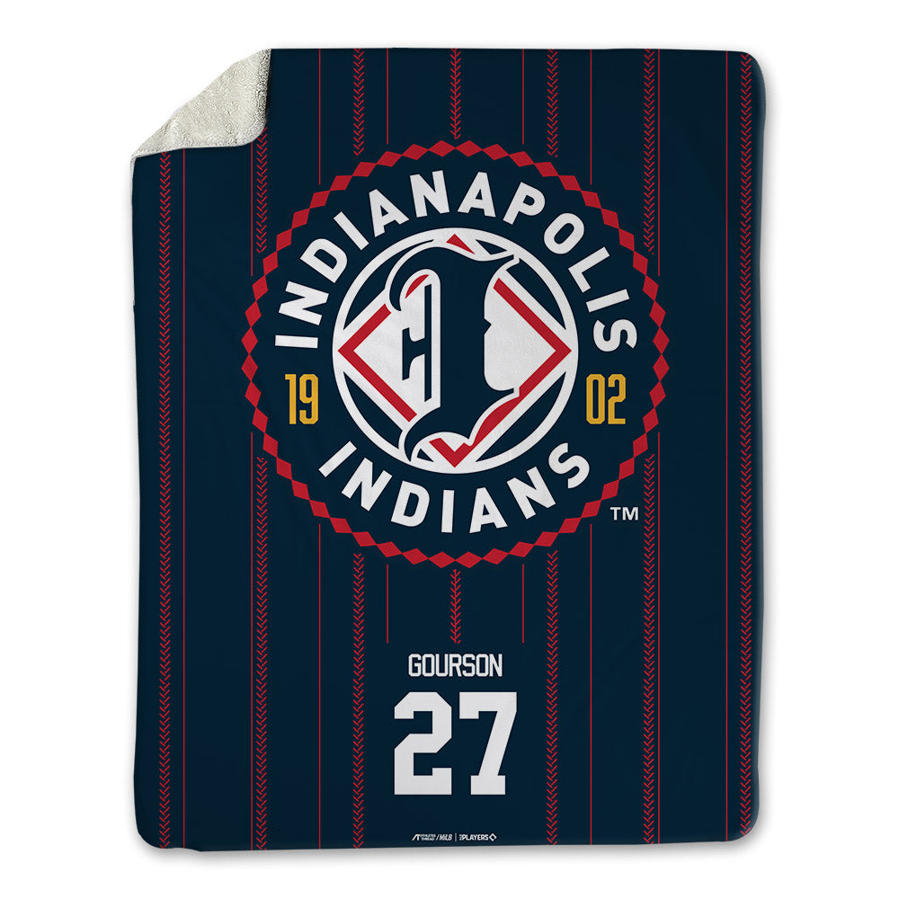 Indianapolis Indians - MILB Baseball : Duce Gourson - Blanket-0