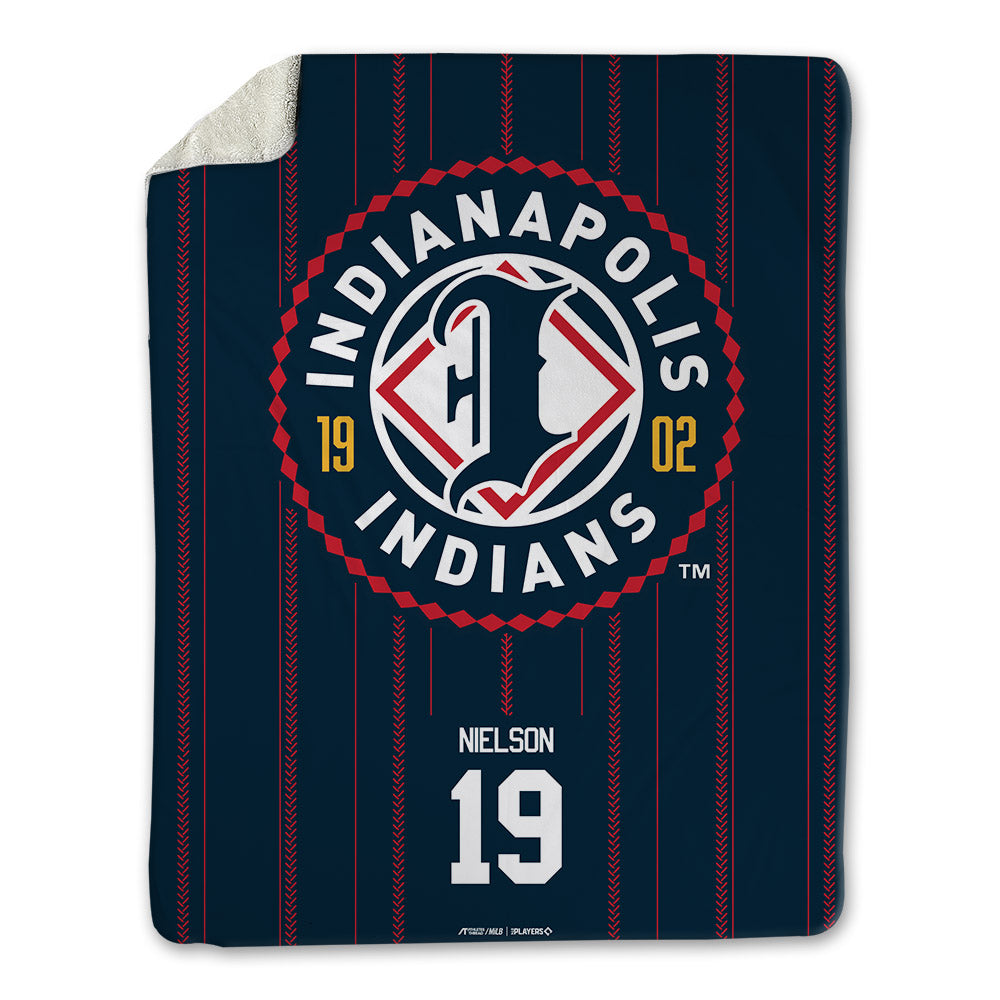 Indianapolis Indians - MILB Baseball : Cy Nielson - Blanket-0