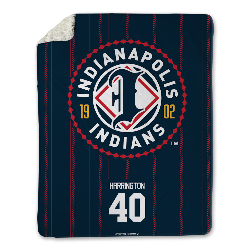 Indianapolis Indians - MILB Baseball : Thomas Harrington - Blanket-0