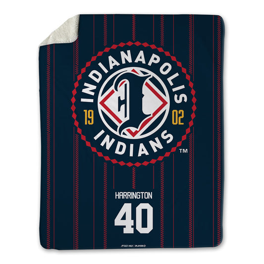 Indianapolis Indians - MILB Baseball : Thomas Harrington - Blanket-0