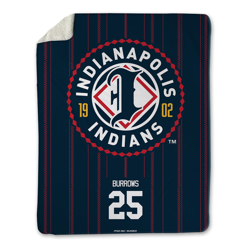 Indianapolis Indians - MILB Baseball : Beau Burrows - Blanket-0