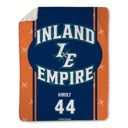 IE 66ers - MILB Baseball : Anthony Karoly - Blanket-0
