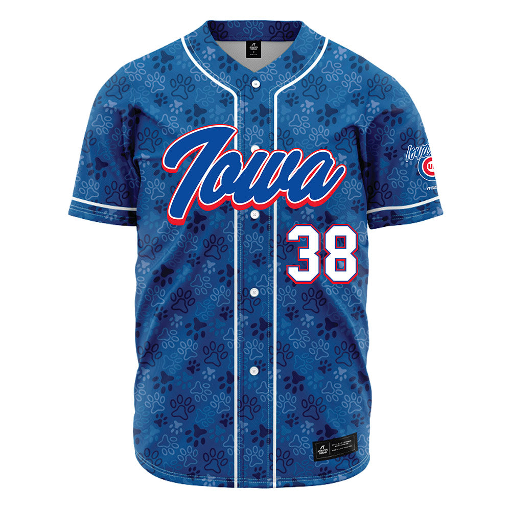 Iowa Cubs - MILB Baseball : Connor Noland - Jersey-0