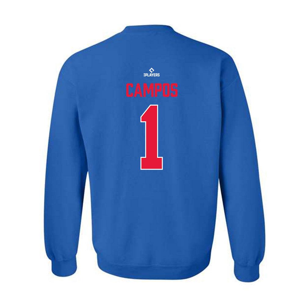 Iowa Cubs - MILB Baseball : Daniel Campos - Crewneck Sweatshirt-1