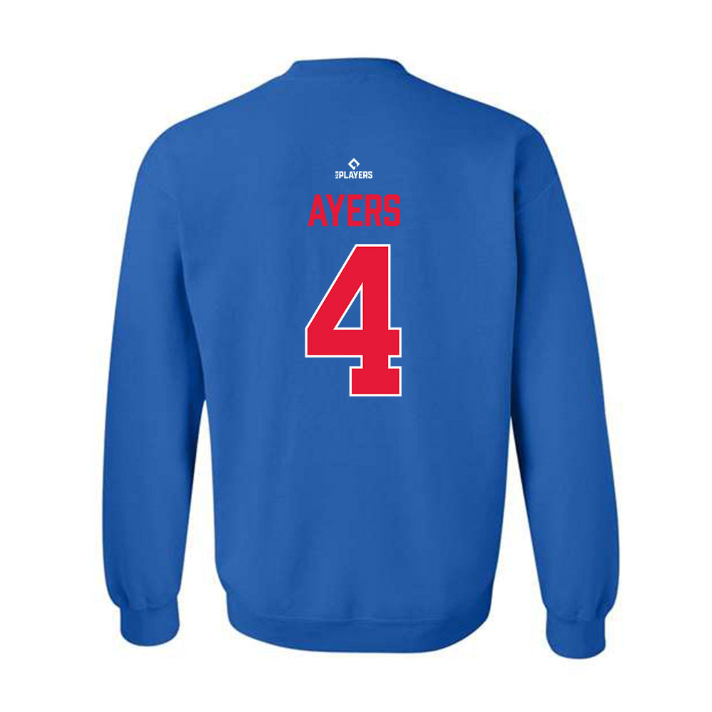Iowa Cubs - MILB Baseball : Owen Ayers - Crewneck Sweatshirt-1