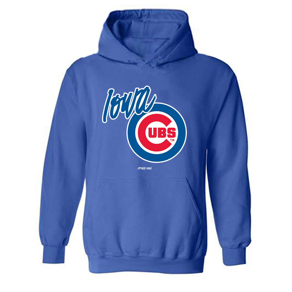 Iowa Cubs - MILB Baseball : Jackson Cluff - Hooded Sweatshirt-0