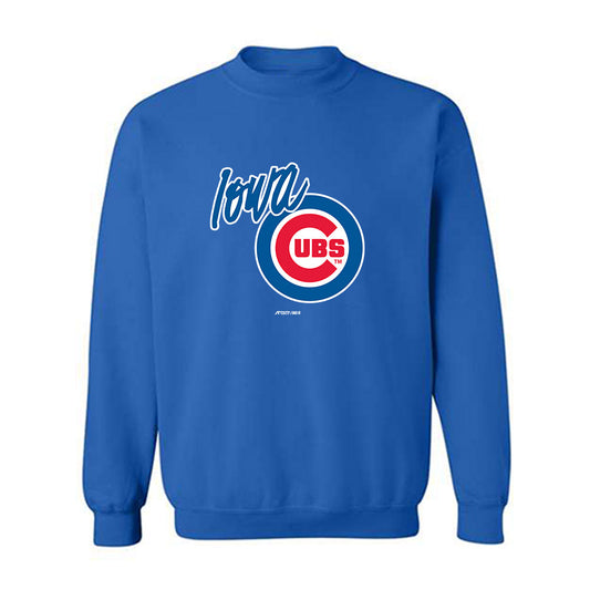 Iowa Cubs - MILB Baseball : Gavin Hollowell - Crewneck Sweatshirt-0