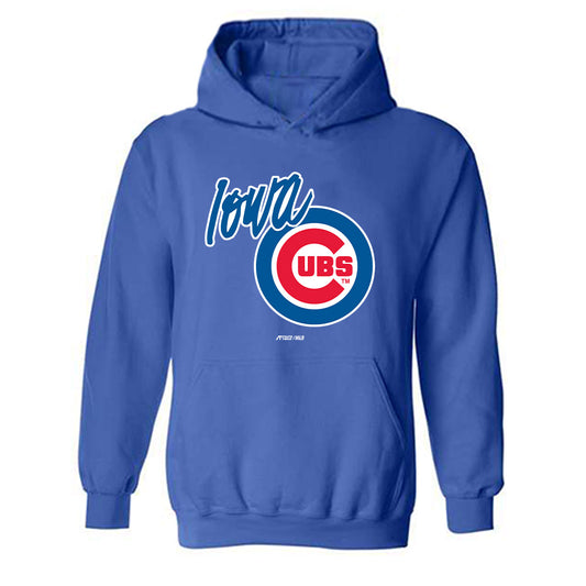 Iowa Cubs - MILB Baseball : Will Sanders - Hooded Sweatshirt-0