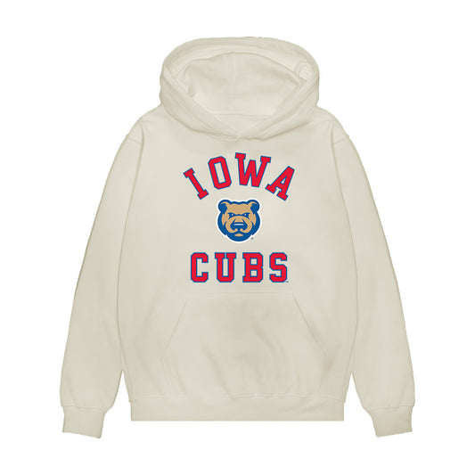 Iowa Cubs - MILB Baseball : Jaxon Wiggins - Premium Hooded Sweatshirt-0