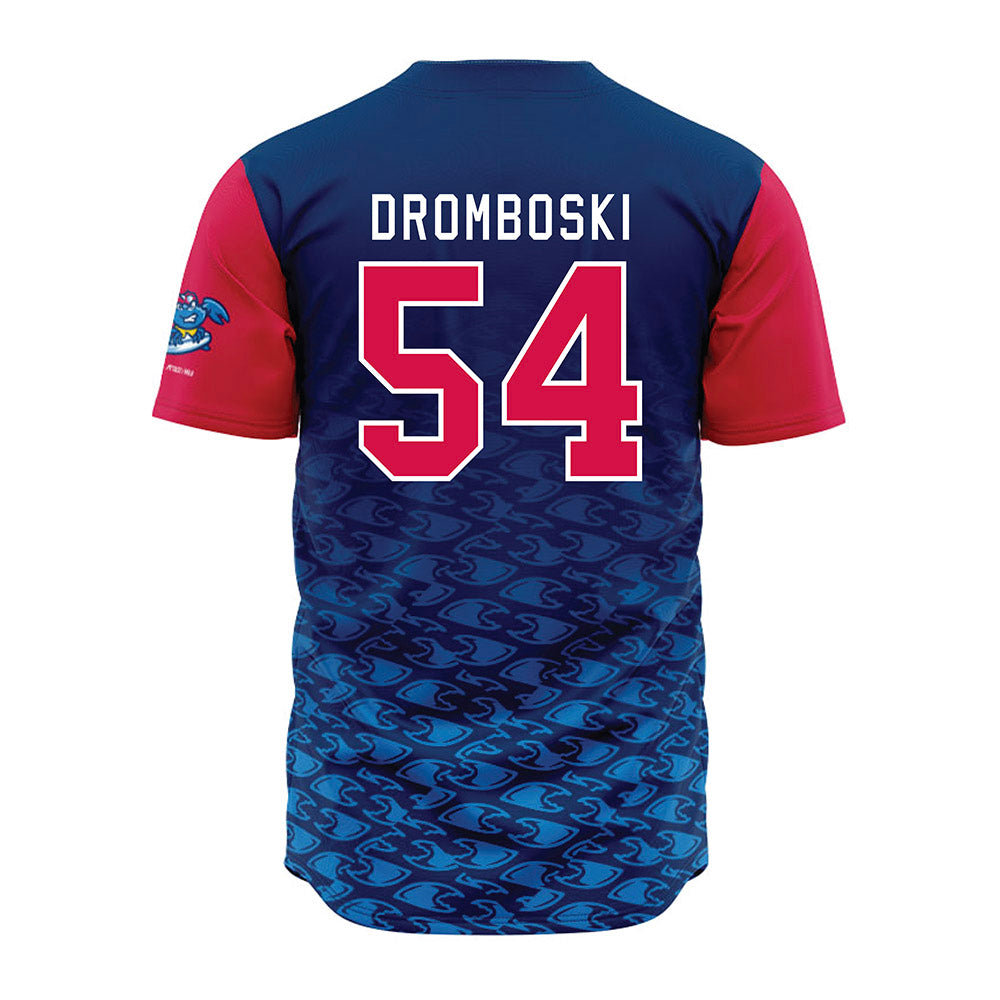 JS Shore BlueClaws - MILB Baseball : Ryan Dromboski - Jersey-1
