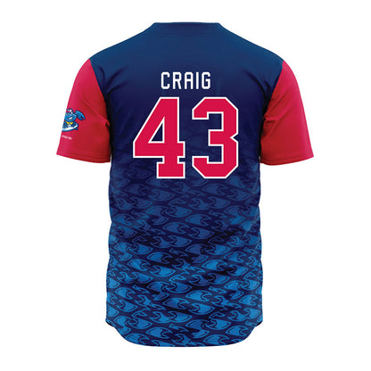 JS Shore BlueClaws - MILB Baseball : Gabe Craig - Jersey-1