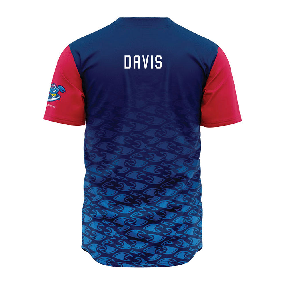 JS Shore BlueClaws - MILB Baseball : Luke Davis - Jersey-1