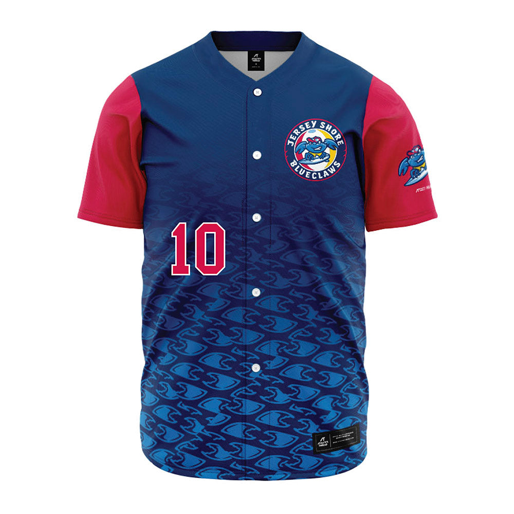 JS Shore BlueClaws - MILB Baseball : Brady Day - Jersey-0