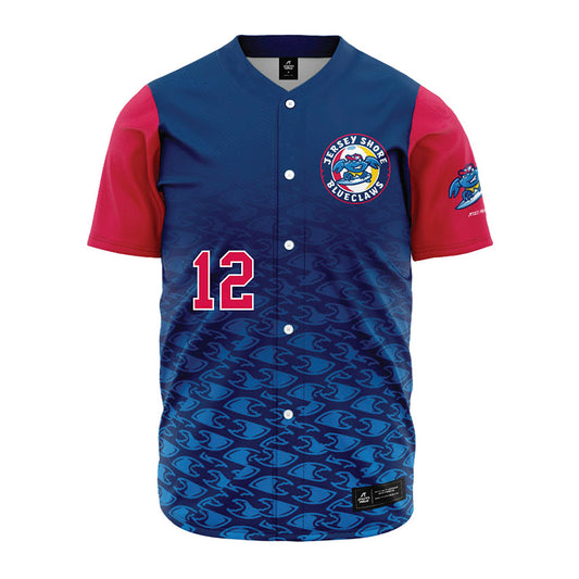 JS Shore BlueClaws - MILB Baseball : Gerardo Lopez - Jersey-0