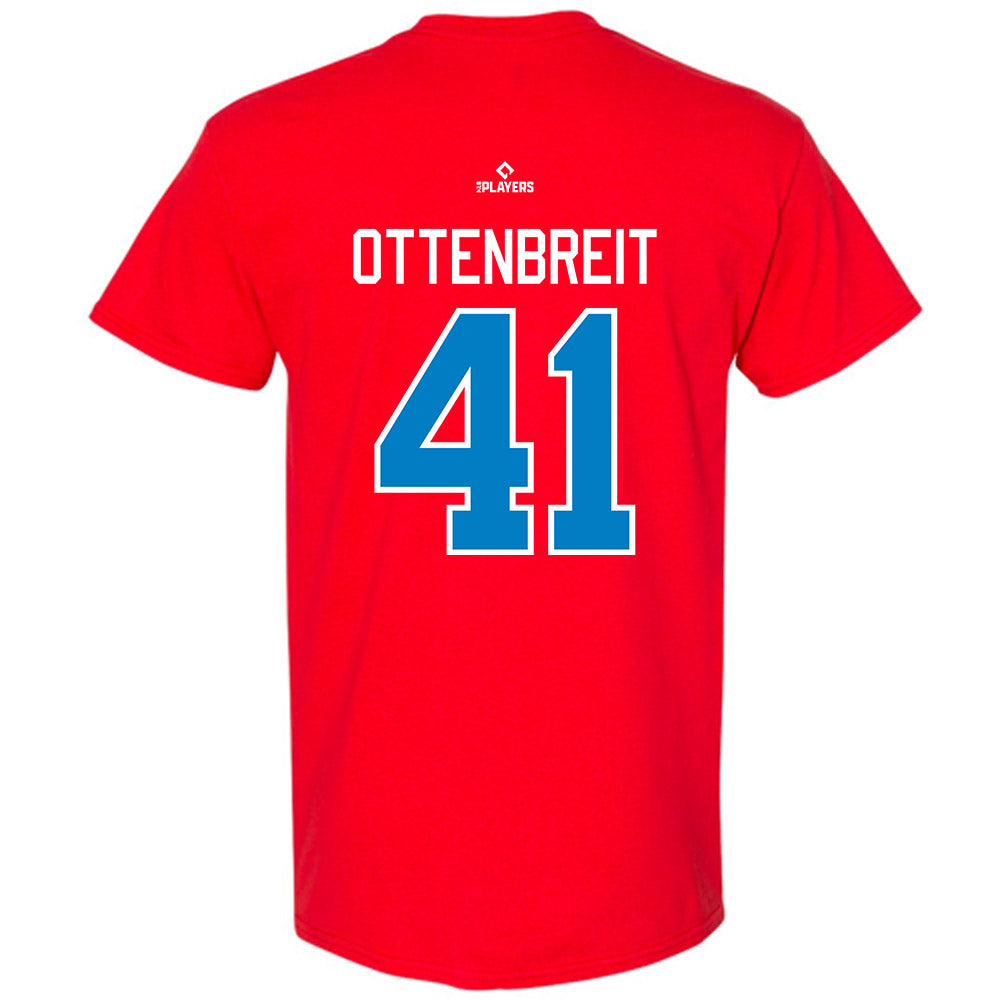JS Shore BlueClaws - MILB Baseball : Micah Ottenbreit - T-Shirt-1