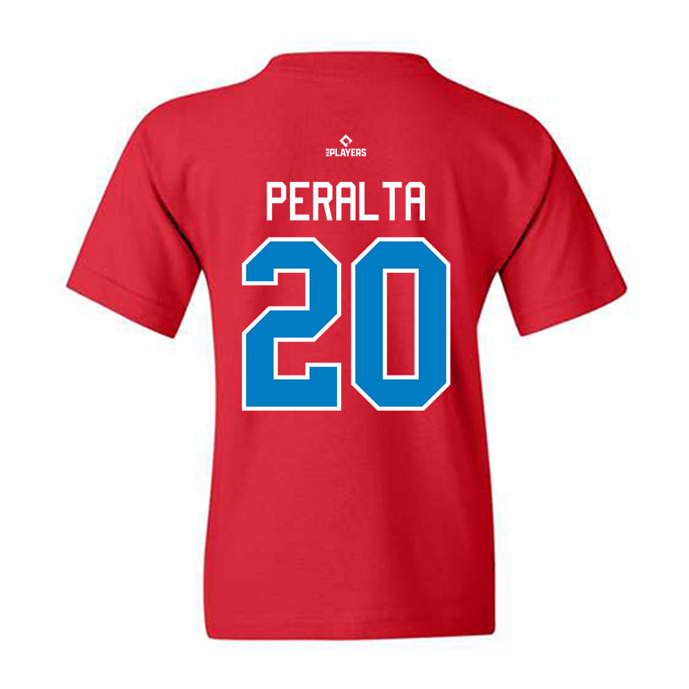 JS Shore BlueClaws - MILB Baseball : Adilson Peralta - Youth T-Shirt-1