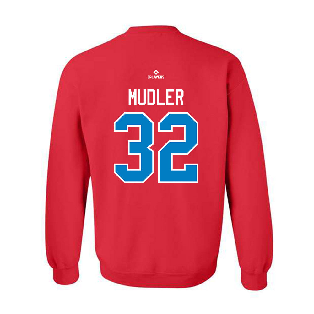 JS Shore BlueClaws - MILB Baseball : Scott Mudler - Crewneck Sweatshirt-1