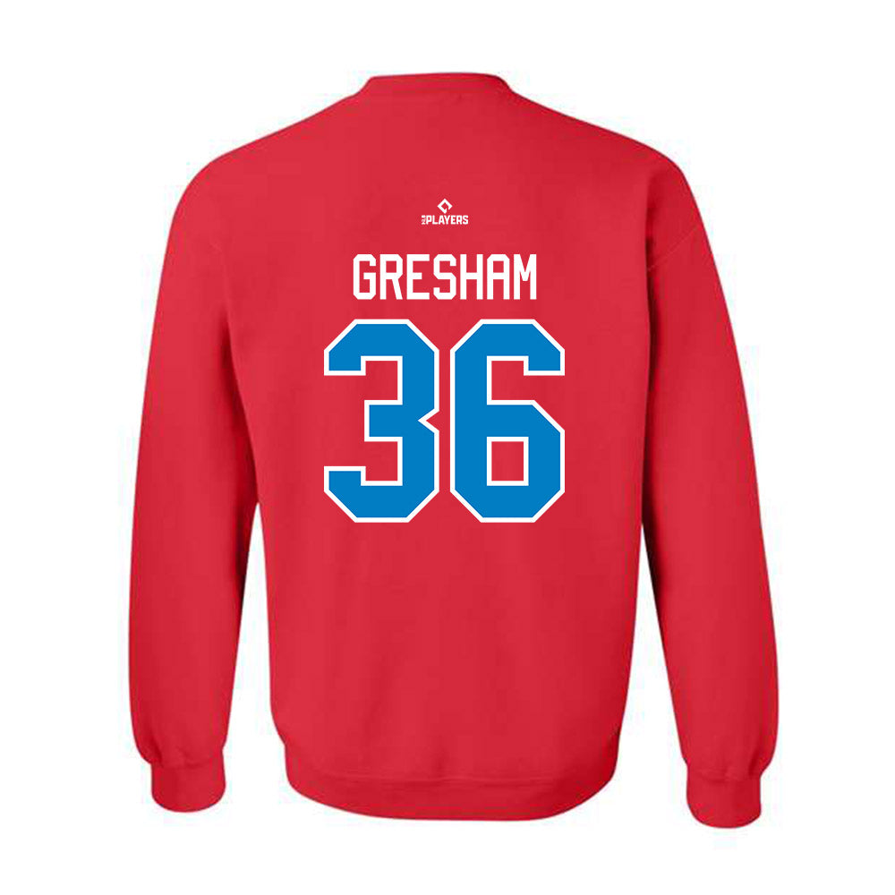 JS Shore BlueClaws - MILB Baseball : Tanner Gresham - Crewneck Sweatshirt-1