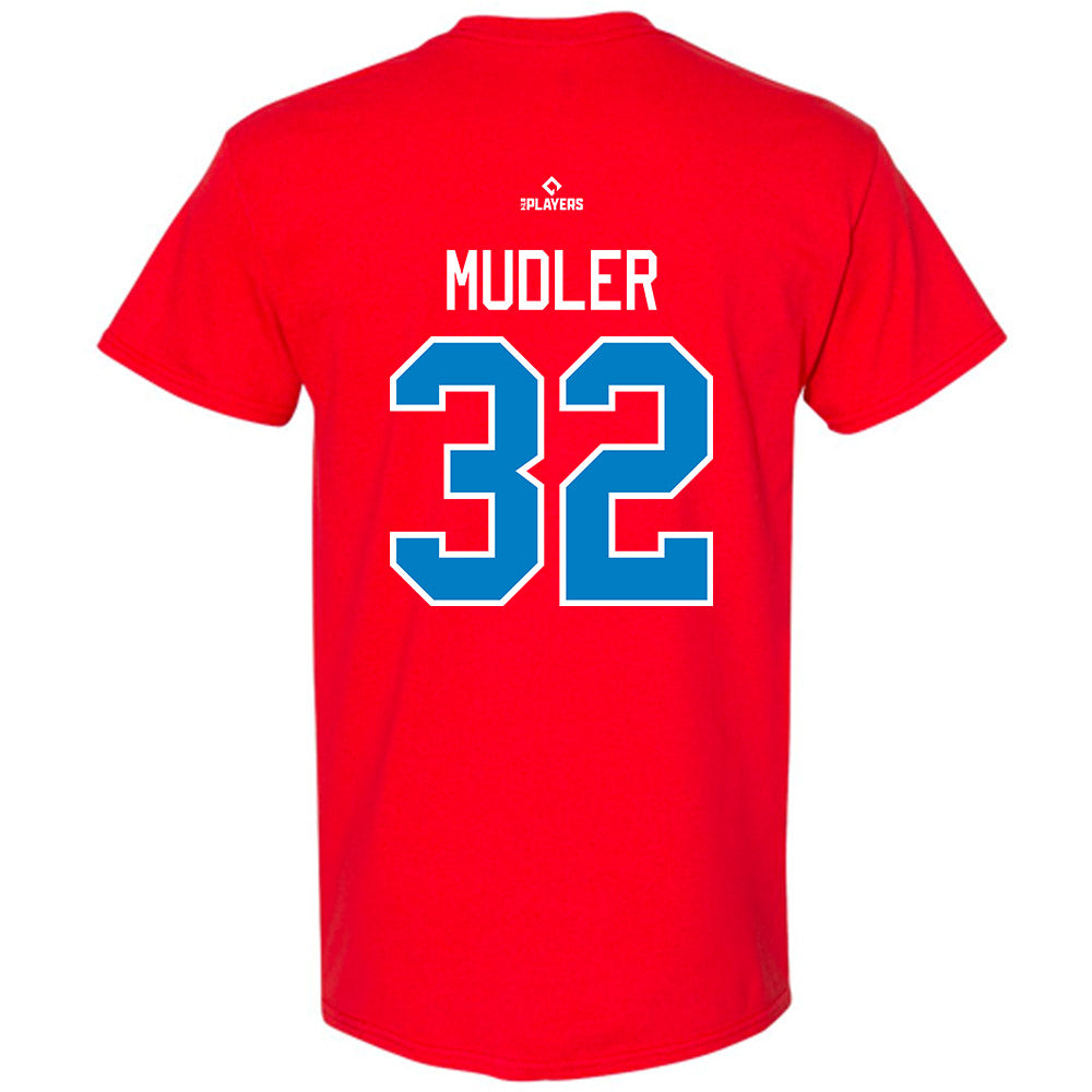 JS Shore BlueClaws - MILB Baseball : Scott Mudler - T-Shirt-1