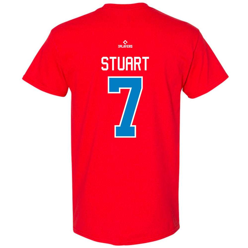 JS Shore BlueClaws - MILB Baseball : Daunte Stuart - T-Shirt-1