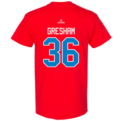 JS Shore BlueClaws - MILB Baseball : Tanner Gresham - T-Shirt-1