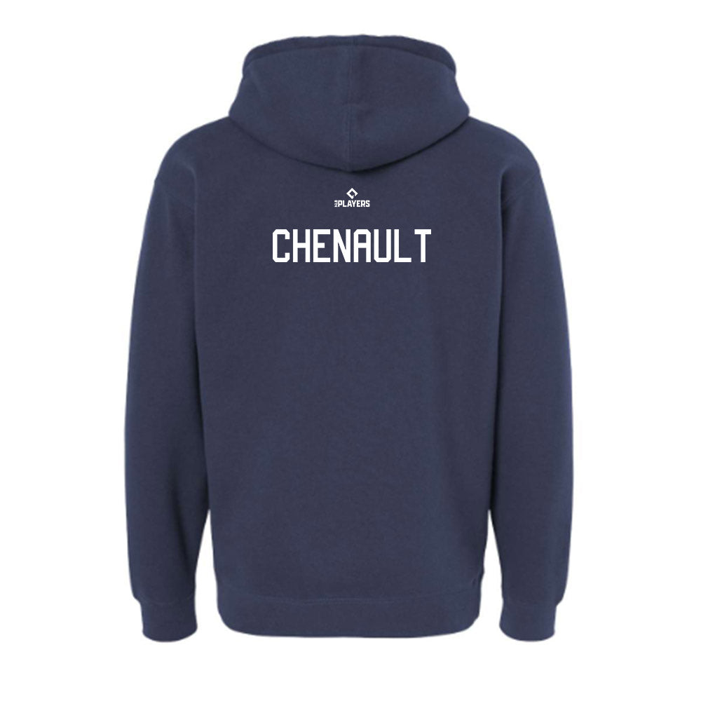 JS Shore BlueClaws - MILB Baseball : Ethan Chenault - Hooded Pullover Sweatshirt-1