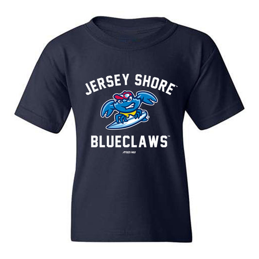 JS Shore BlueClaws - MILB Baseball : Tanner Gresham - Youth T-Shirt-0