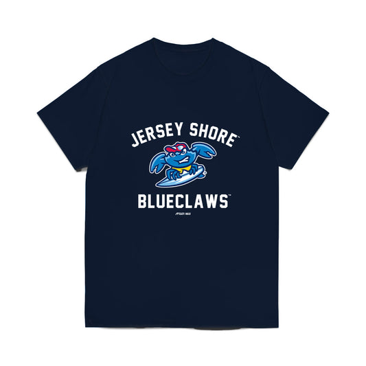 JS Shore BlueClaws - MILB Baseball : Tegan Cain - Comfort Colors T-Shirt-0