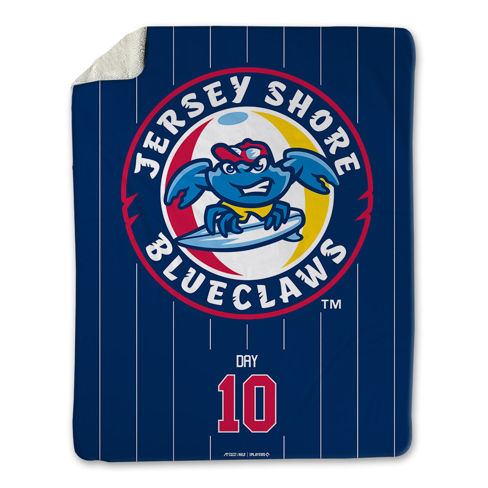 JS Shore BlueClaws - MILB Baseball : Brady Day - Blanket-0
