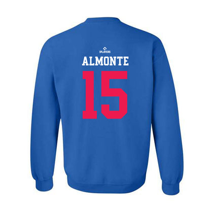 Jupiter Hammerheads - MILB Baseball : Jeremy Almonte - Crewneck Sweatshirt-1