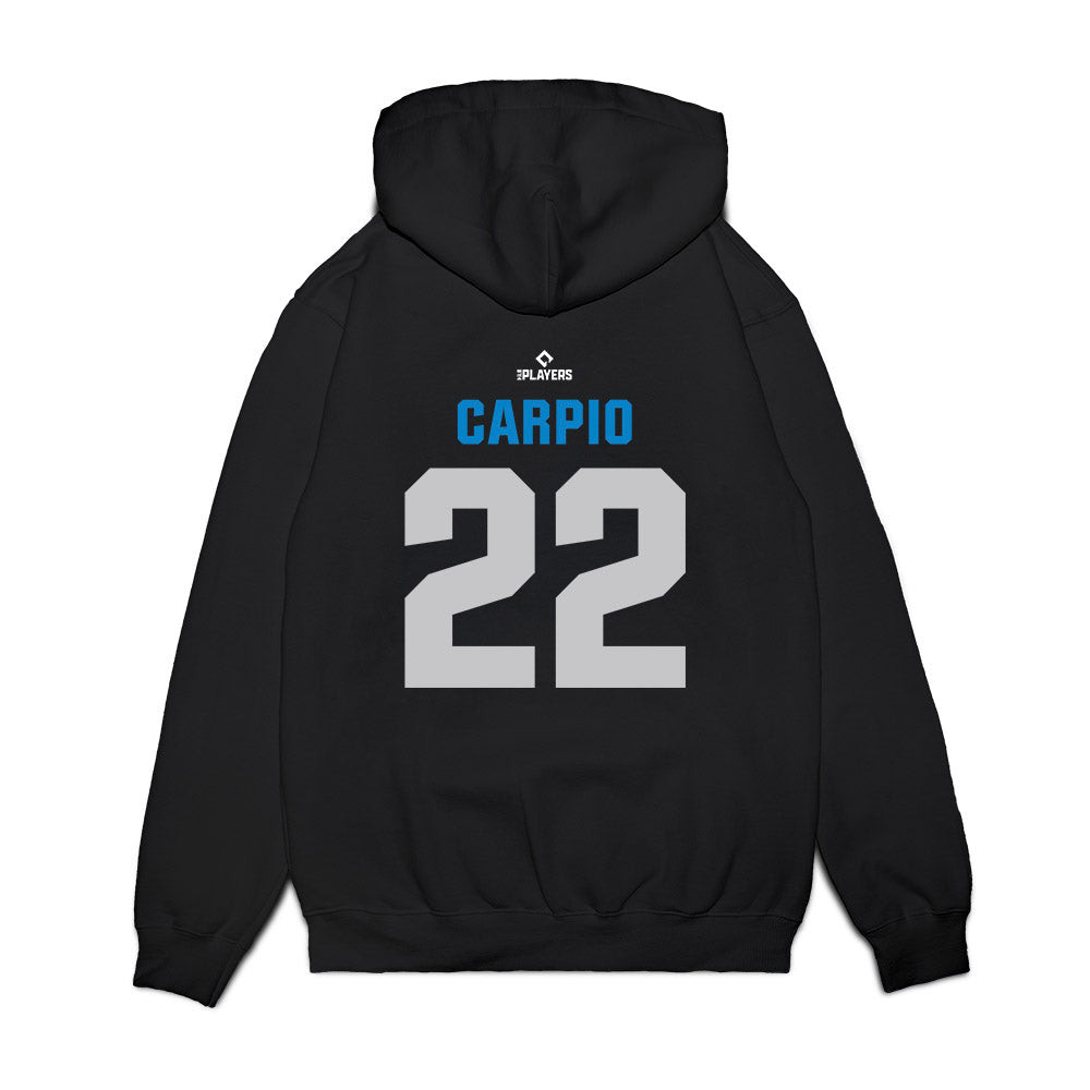 Jupiter Hammerheads - MILB Baseball : Samuel Carpio - Premium Hooded Sweatshirt-1