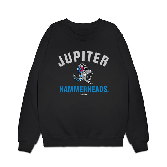 Jupiter Hammerheads - MILB Baseball : Janero Miller - Premium Crewneck Sweatshirt-0