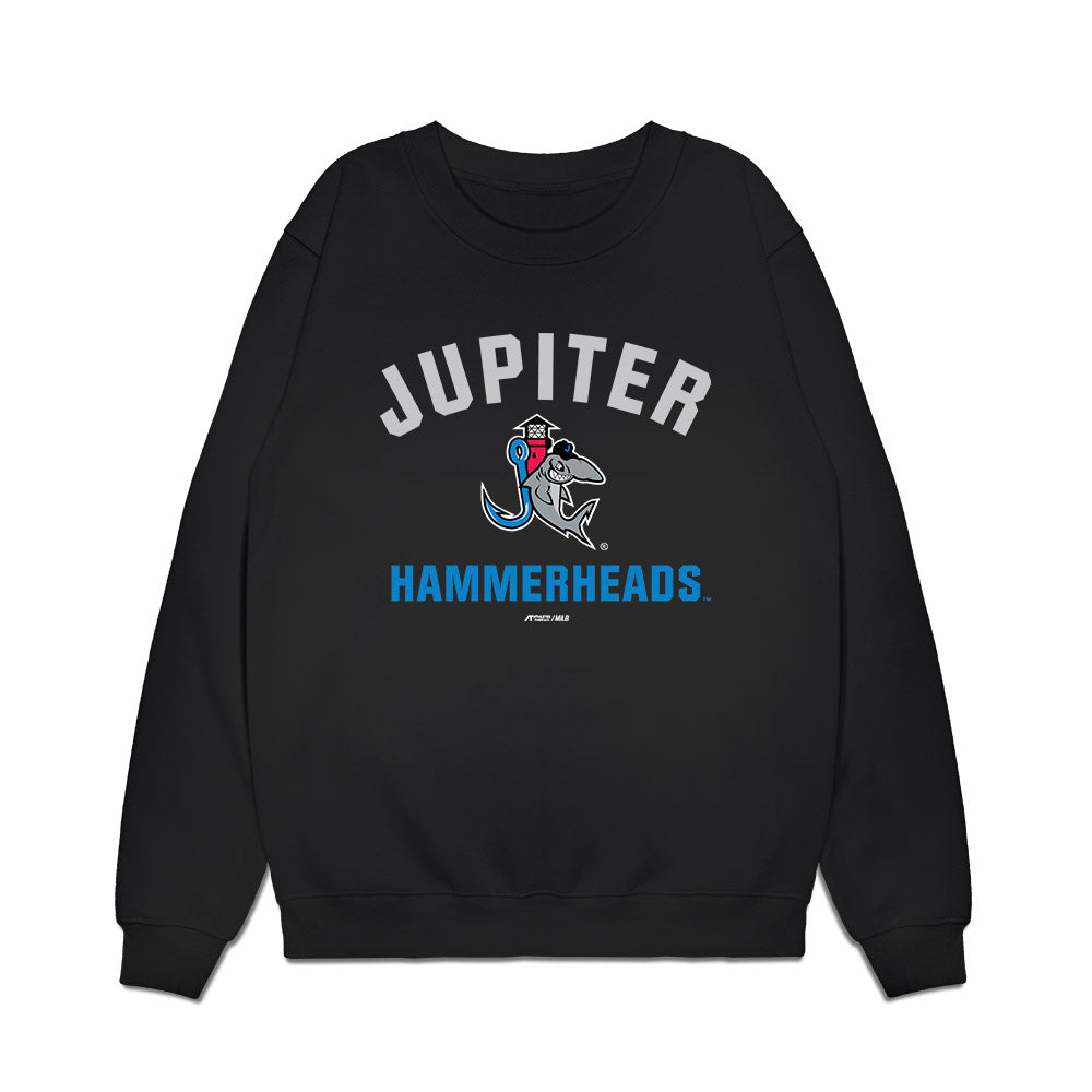 Jupiter Hammerheads - MILB Baseball : Luis Arana - Premium Crewneck Sweatshirt-0