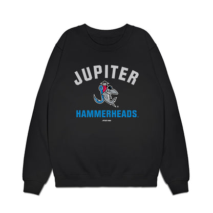 Jupiter Hammerheads - MILB Baseball : Luis Arana - Premium Crewneck Sweatshirt-0