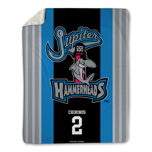 Jupiter Hammerheads - MILB Baseball : Nixon Chirinos - Blanket-0