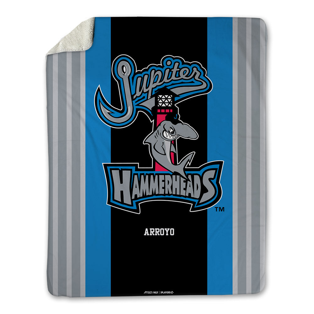 Jupiter Hammerheads - MILB Baseball : Chris Arroyo - Blanket-0