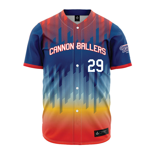 Kannapolis Cannon Ballers - MILB Baseball : Steven Lancia - Jersey-0