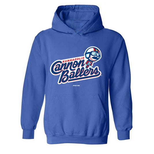 Kannapolis Cannon Ballers - MILB Baseball : Casey Saucke - Hooded Sweatshirt-0