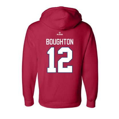 Kannapolis Cannon Ballers - MILB Baseball : Matthew Boughton - Hooded Pullover Sweatshirt-1