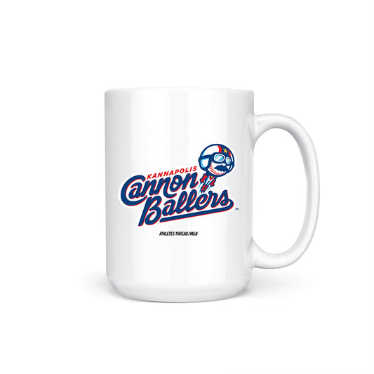 Kannapolis Cannon Ballers - MILB Baseball : Marco Barrios - Coffee Mug-0