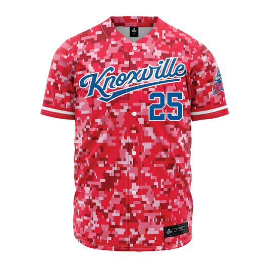 Knoxville Smokies - MILB Baseball : Edgar Alvarez - Jersey-0