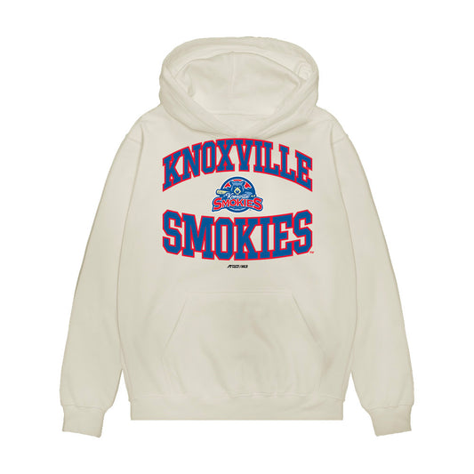 Knoxville Smokies - MILB Baseball : Connor Schultz - Premium Hooded Sweatshirt-0